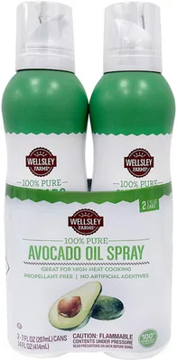 Wellsley Farms Avocado Oil Spray, pack of two 7 fl oz cans