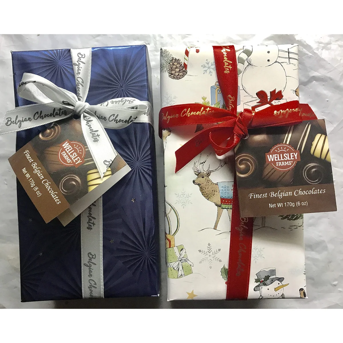 Wellsley Farms Belgian Chocolates Assortment, 6 oz gift box