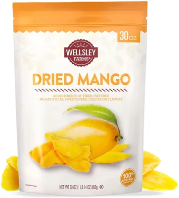 Wellsley Farms Dried Mango Slices, 30 oz bag